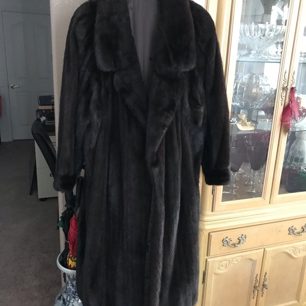 Full Length Mink Coat.
